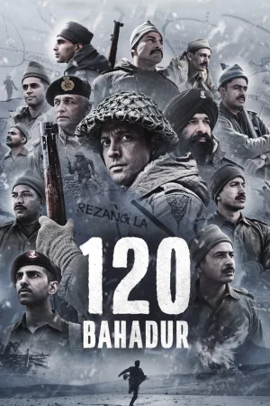 120 Bahadur (2025) poster